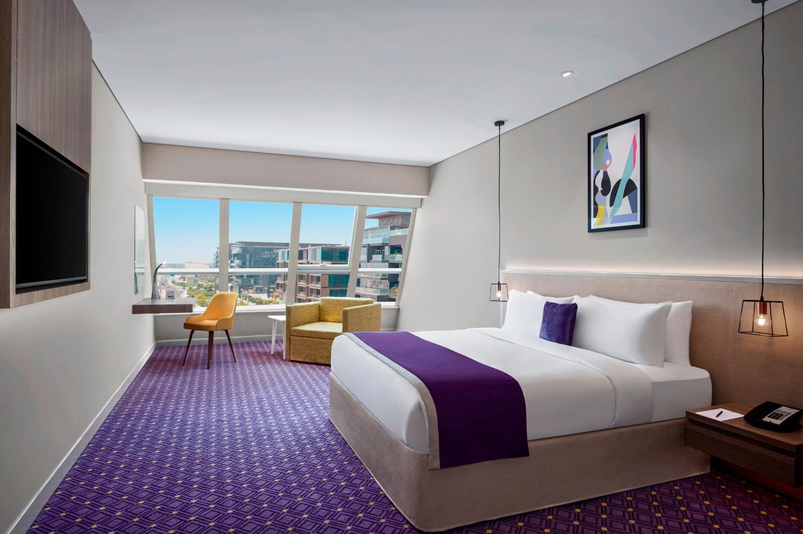 Leva Hotel Mazaya Centre Dubai Bagian luar foto