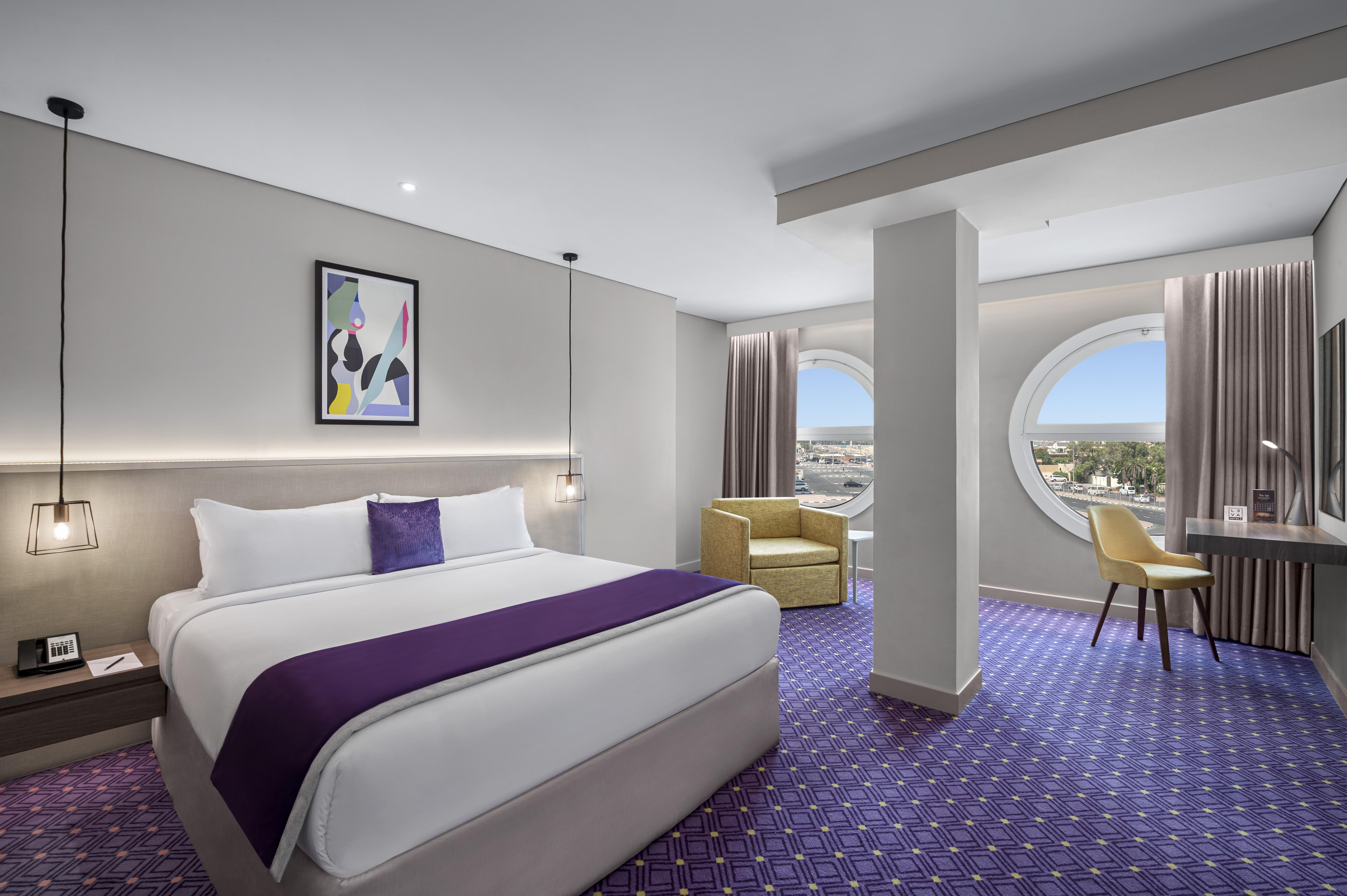 Leva Hotel Mazaya Centre Dubai Bagian luar foto