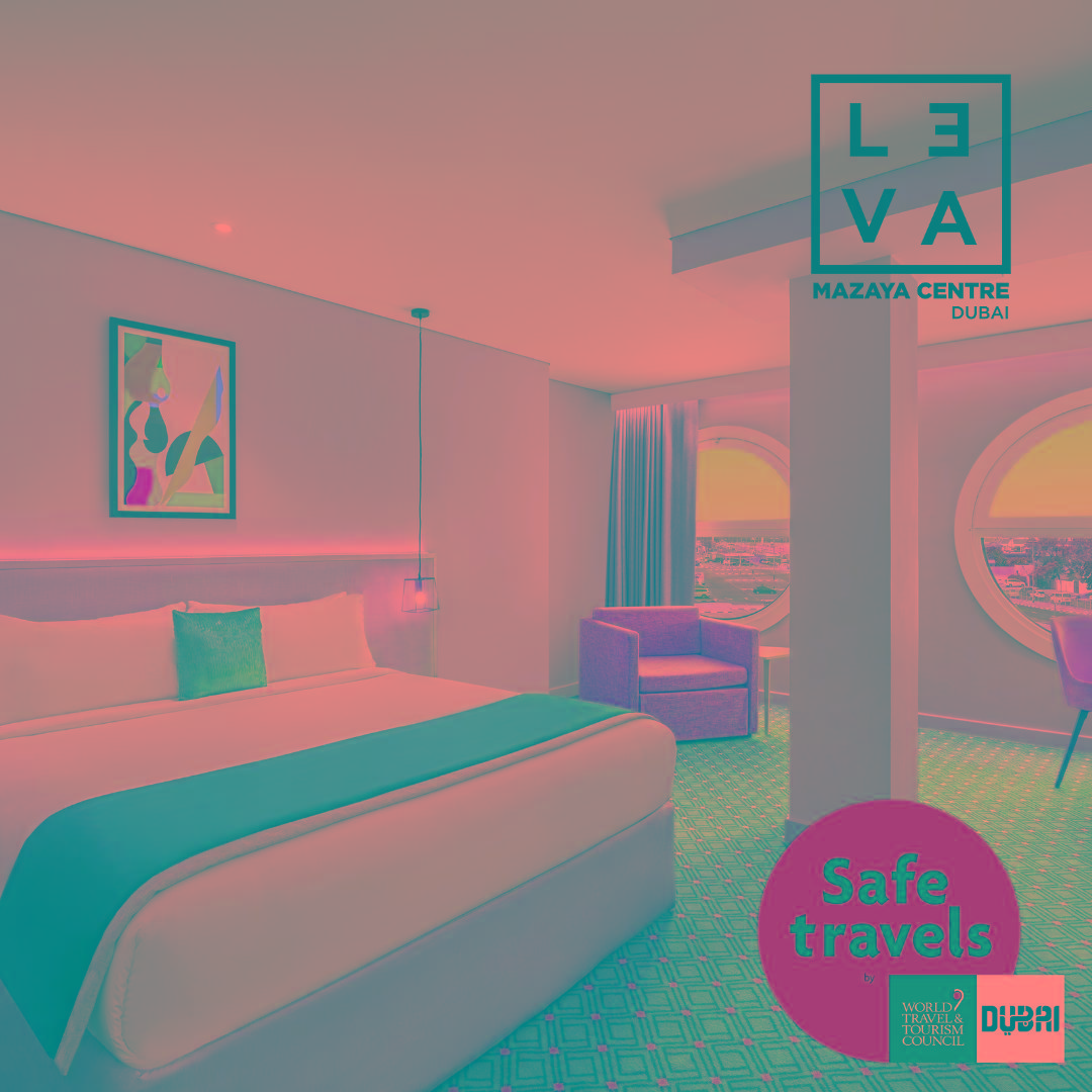 Leva Hotel Mazaya Centre Dubai Bagian luar foto
