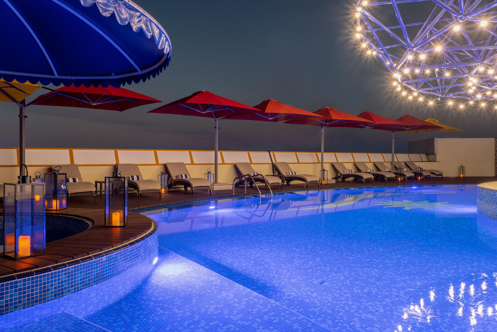 Leva Hotel Mazaya Centre Dubai Bagian luar foto