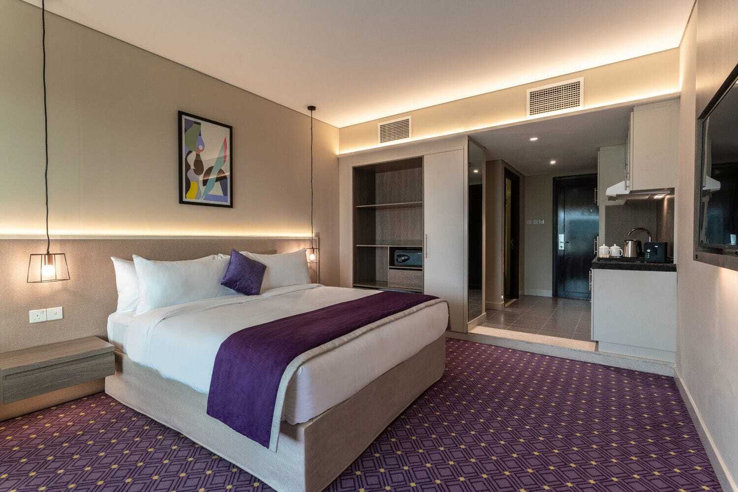 Leva Hotel Mazaya Centre Dubai Bagian luar foto