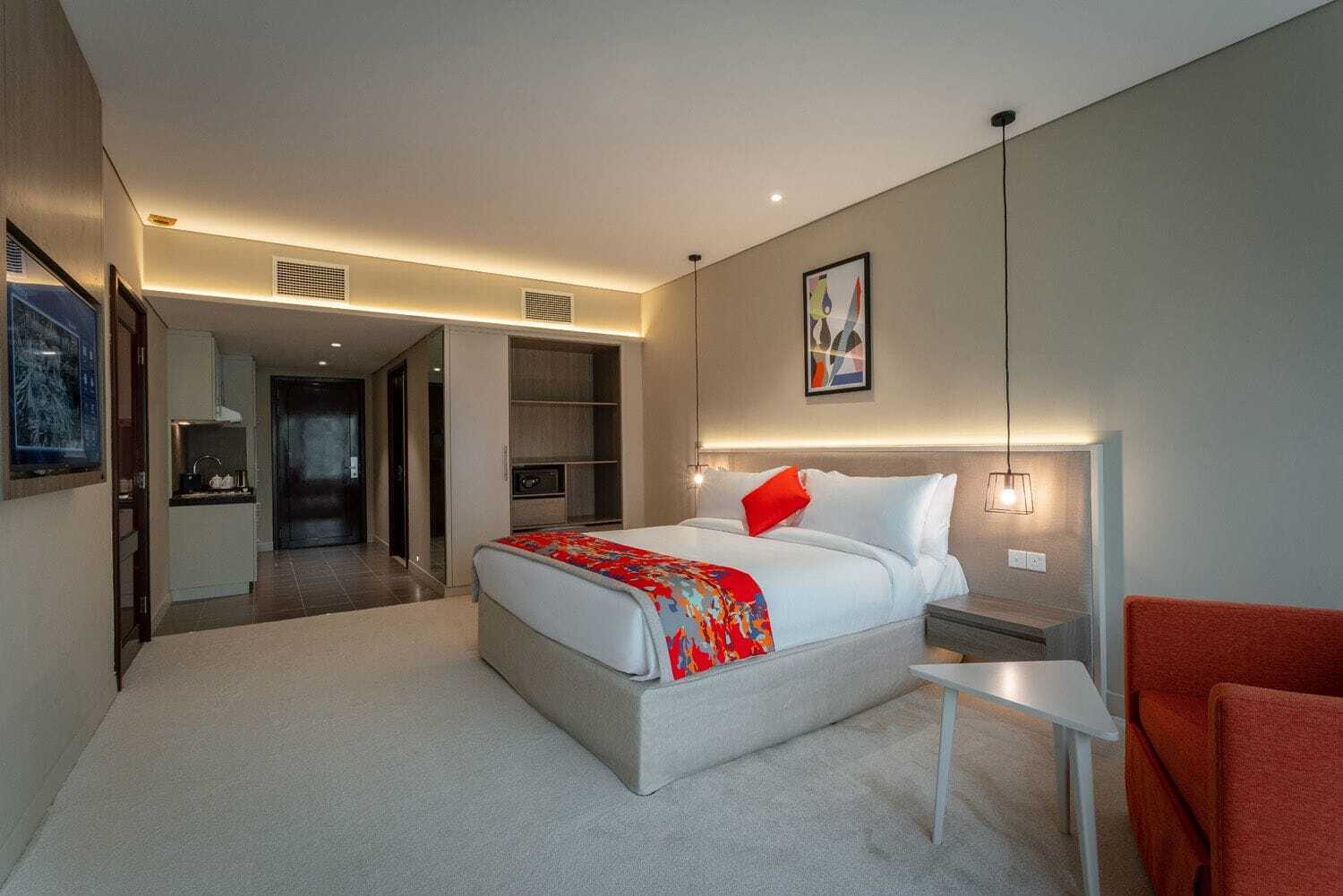 Leva Hotel Mazaya Centre Dubai Bagian luar foto